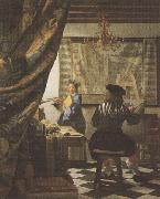 Jan Vermeer The Art of Painting (mk33) Sweden oil painting artist